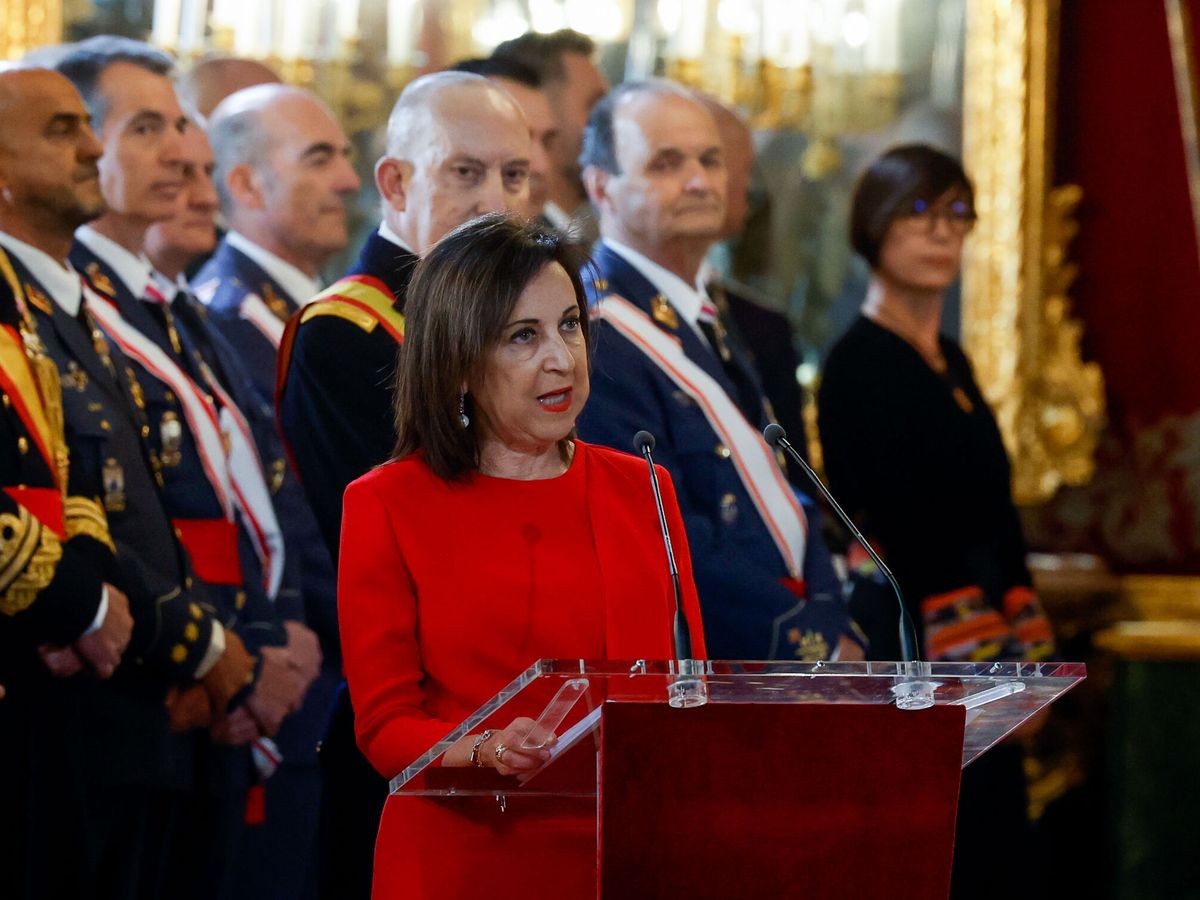Foto: La ministra de Defensa, Margarita Robles. (EFE/J.J. Guillen/Pool)