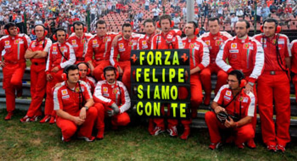 Foto: Felipe Massa recupera el movimiento de pies y manos