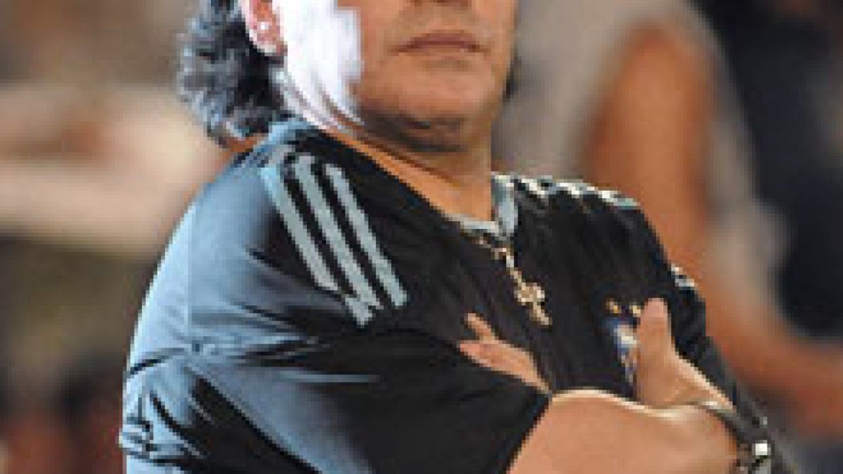 Los continuos despistes de Diego Armando Maradona