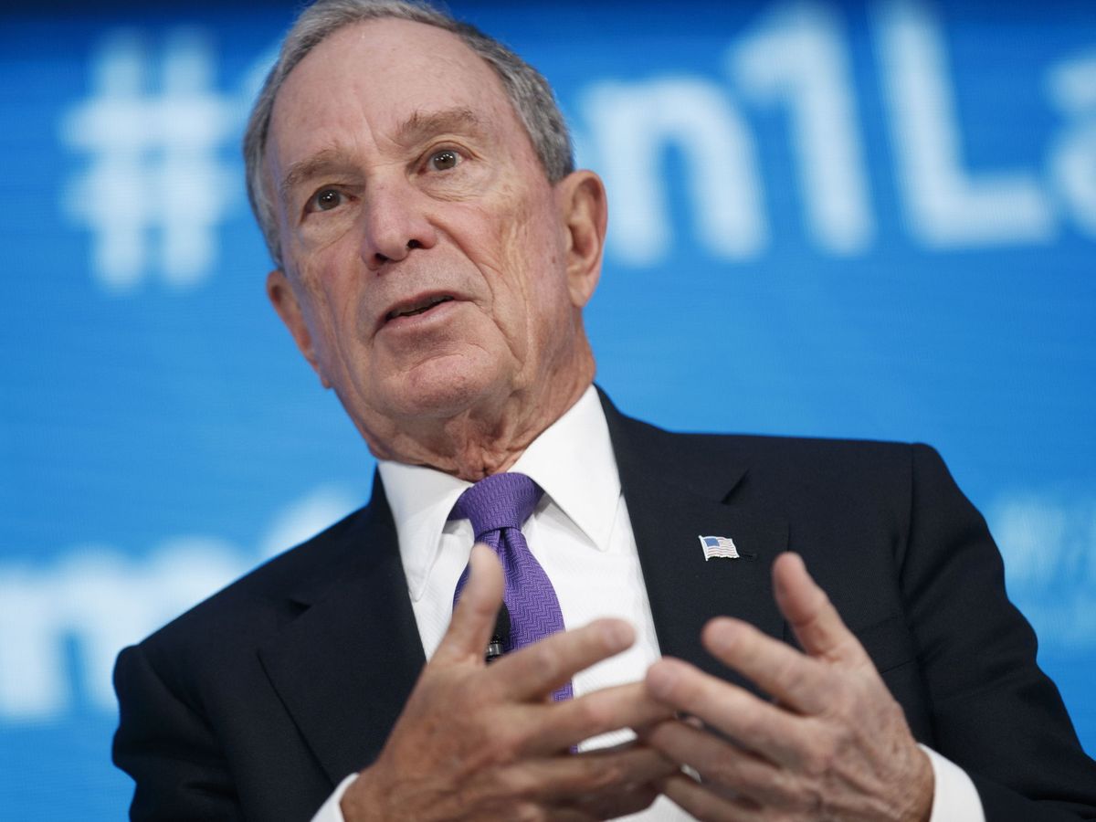 Foto: El exalcalde de Nueva York Michael Bloomberg (EFE)