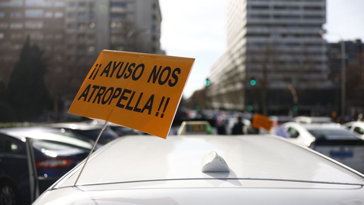 El taxi de Madrid colapsará este martes la Castellana: horario y recorrido de la movilización