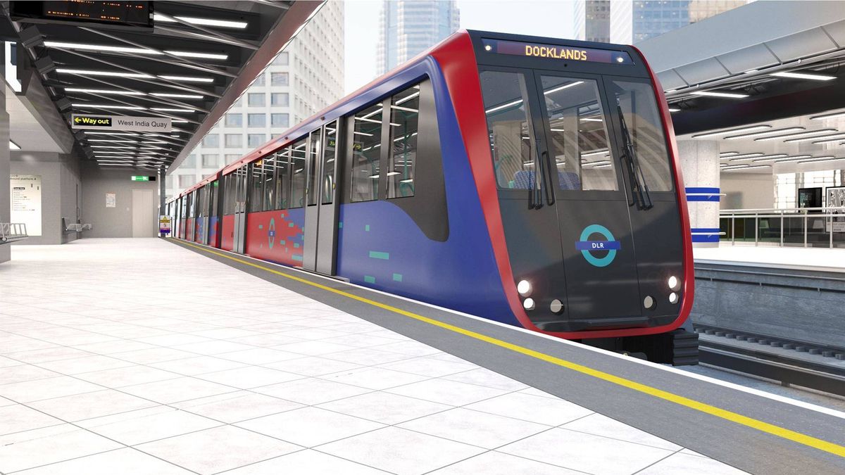 CAF suministrará 43 trenes sin conductor para el metro de Londres