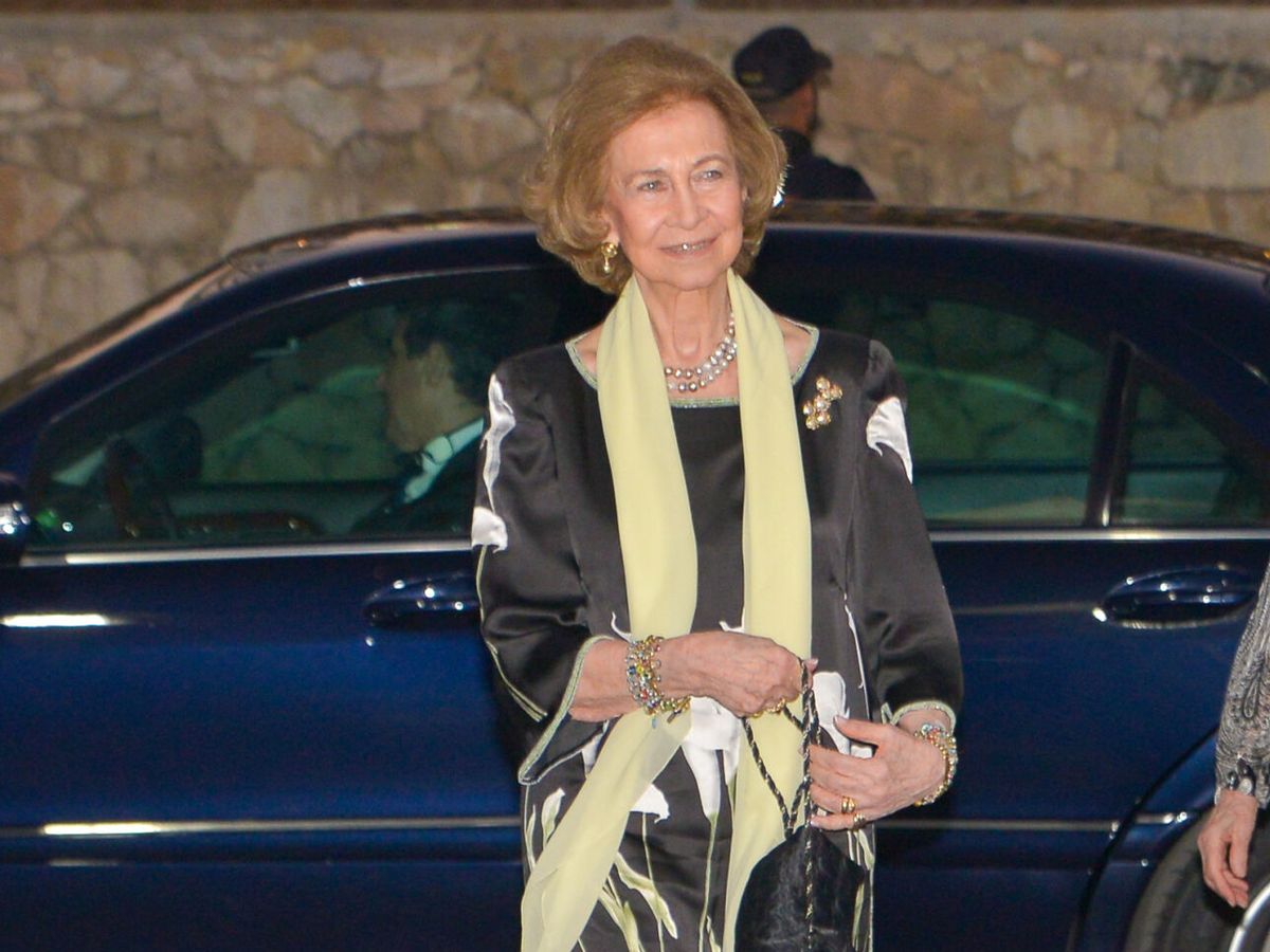 Foto: La reina Sofía, llegando al concierto. (EFE/Antonio Paz)