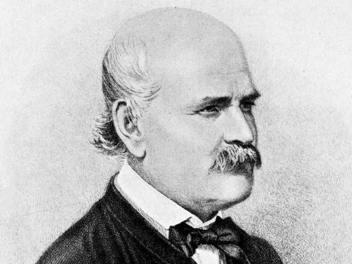 Foto: Ignaz Semmelweis. El padre del lavado de manos.