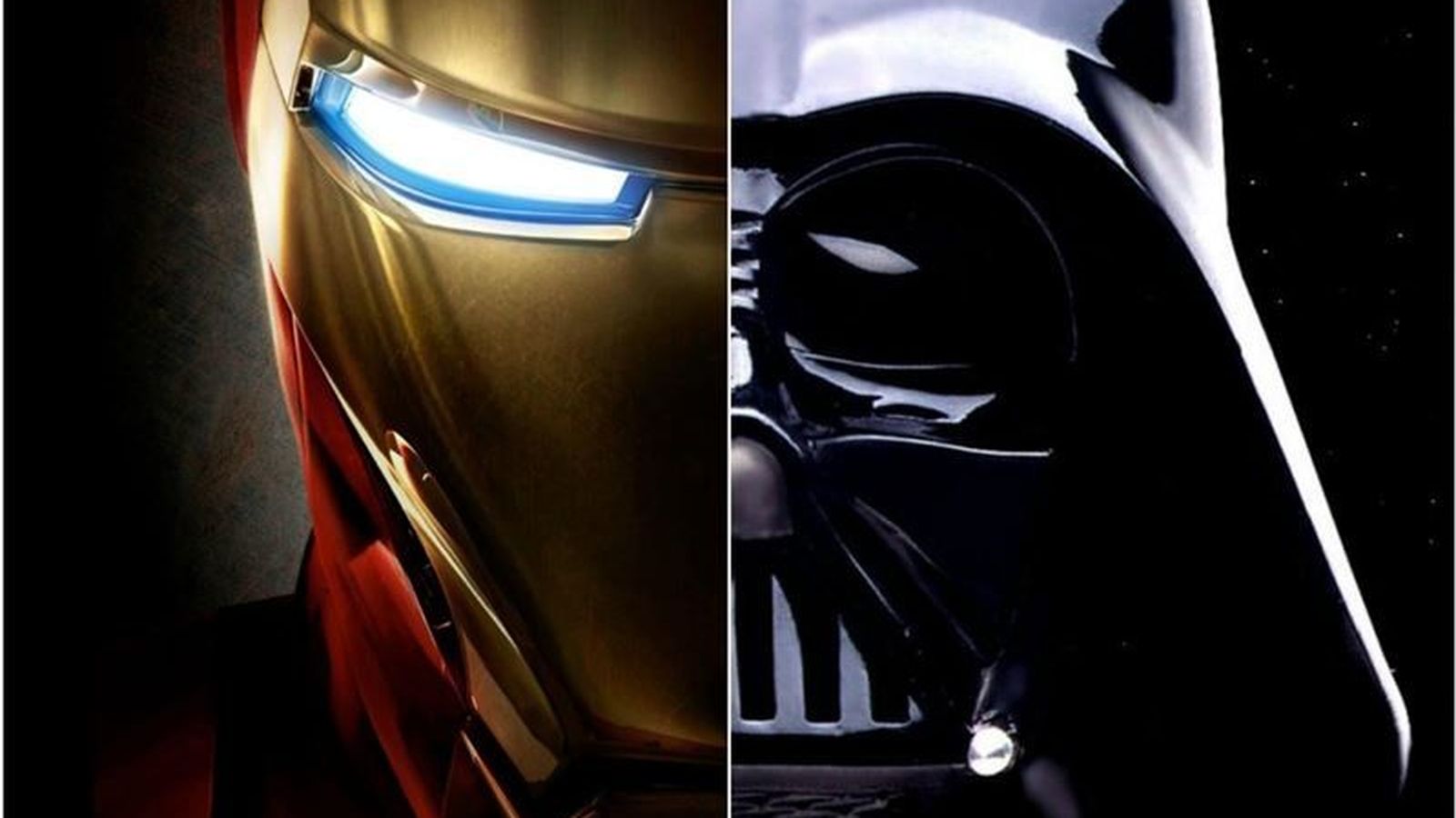 Foto: Iron Man y Darth Vader