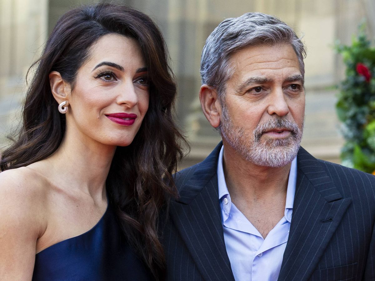 Foto: George y Amal Clooney, en una imagen de archivo. (Getty)