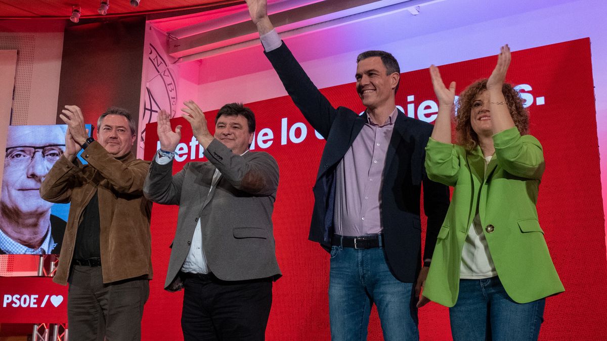 Los alcaldes socialistas de Huelva y Granada retiran las siglas en sus carteles para el 28-M