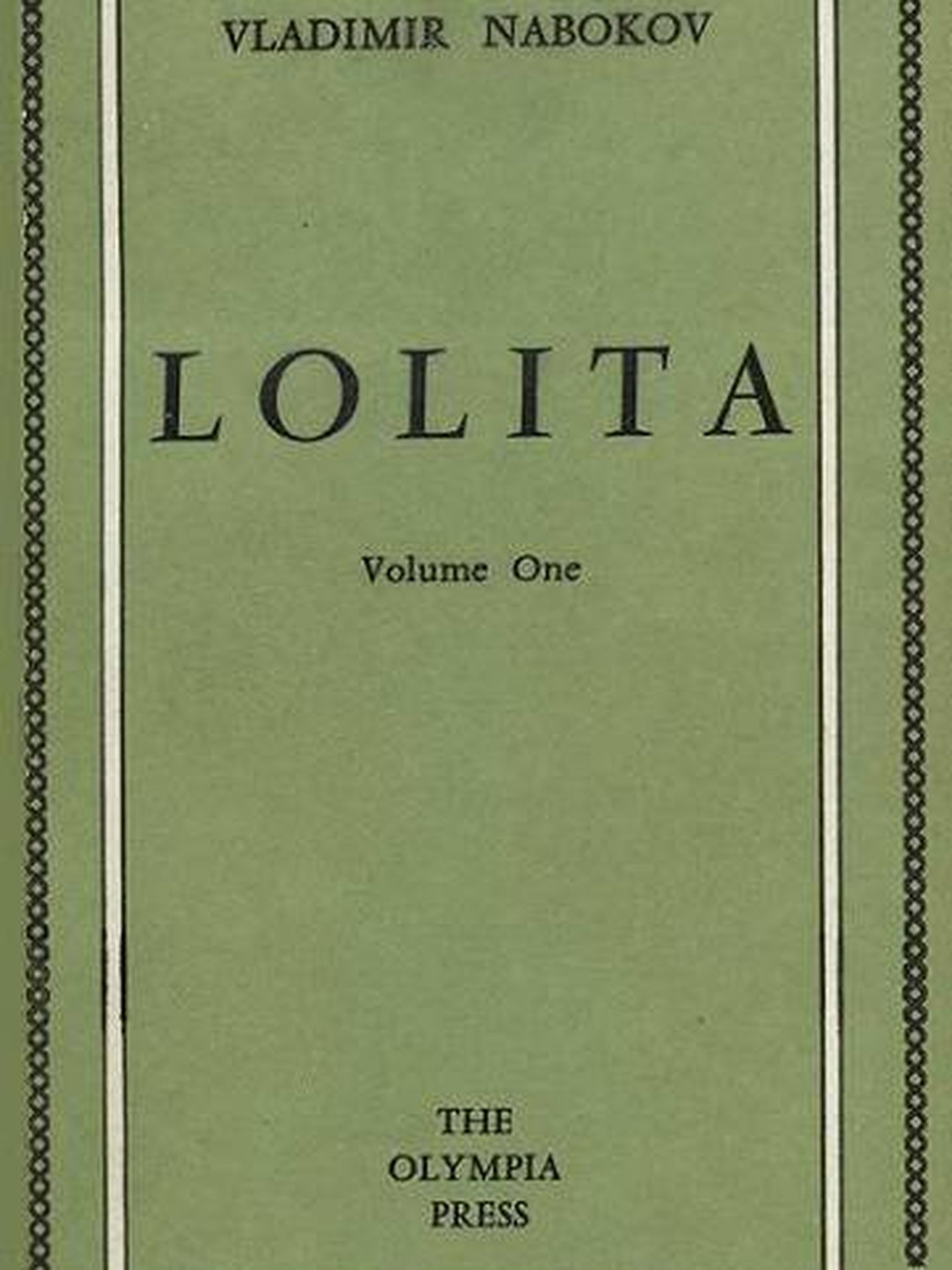 Portada del primer volumen de 'Lolita' de 1955