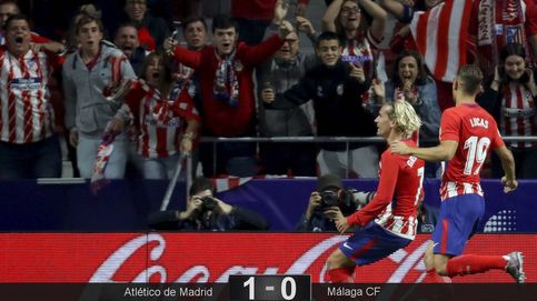 Griezmann estrena el Wanda, pero el Atlético usa la fórmula de siempre