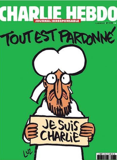 Nueva portada del diario 'Charlie Hebdo'