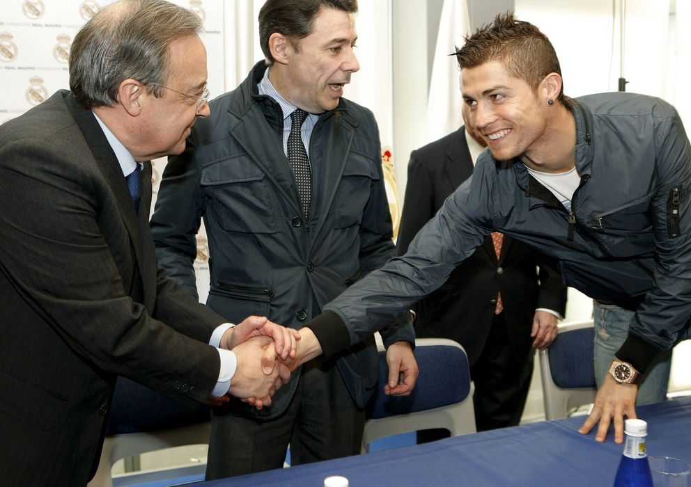 Foto: Florentino Pérez quiere ver retirarse en el Madrid a Cristiano Ronaldo.