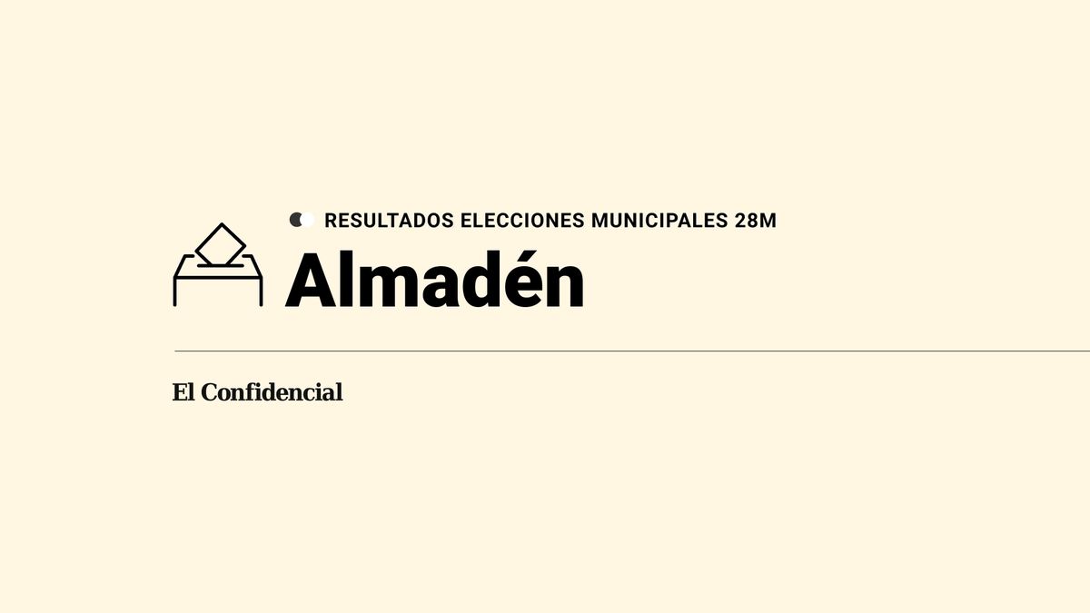 Resultados y escrutinio en Almadén de las elecciones del 28 de mayo del 2023: última hora en directo
