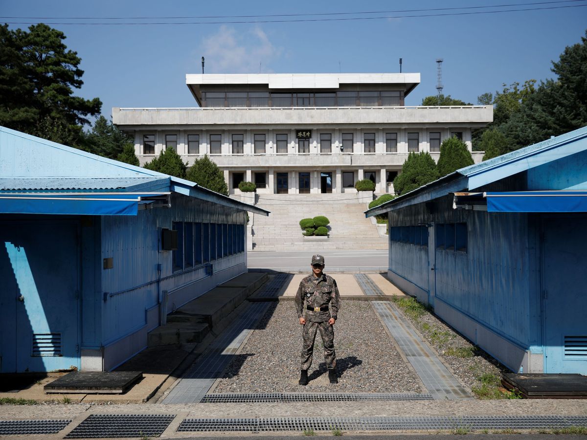 Foto: La deportación se produjo a través de la zona desmilitarizada de Panmunjom, que divide la Península de Corea (Reuters/Kim Hong-Ji)