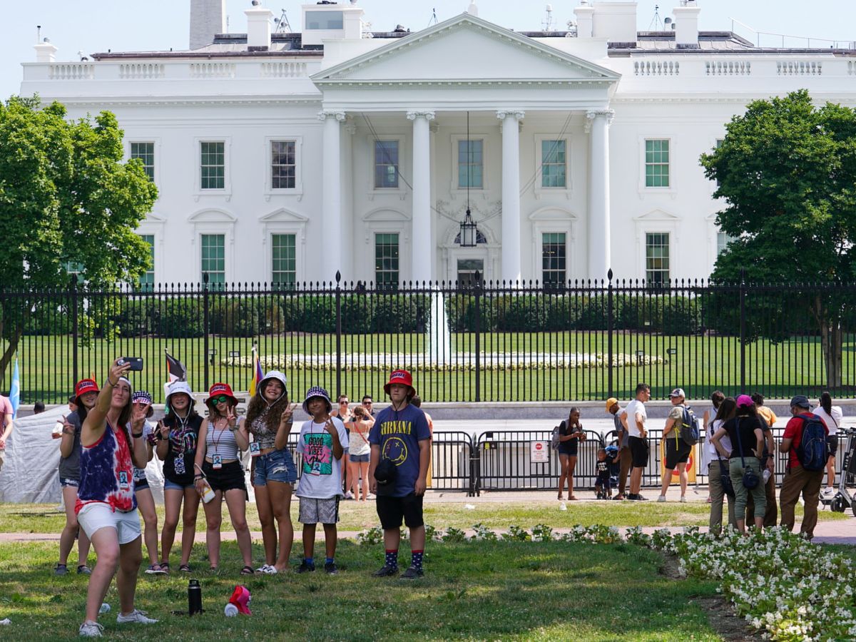 Foto: La Casa Blanca, en Washington. (Reuters/ Sarah Silbiger)