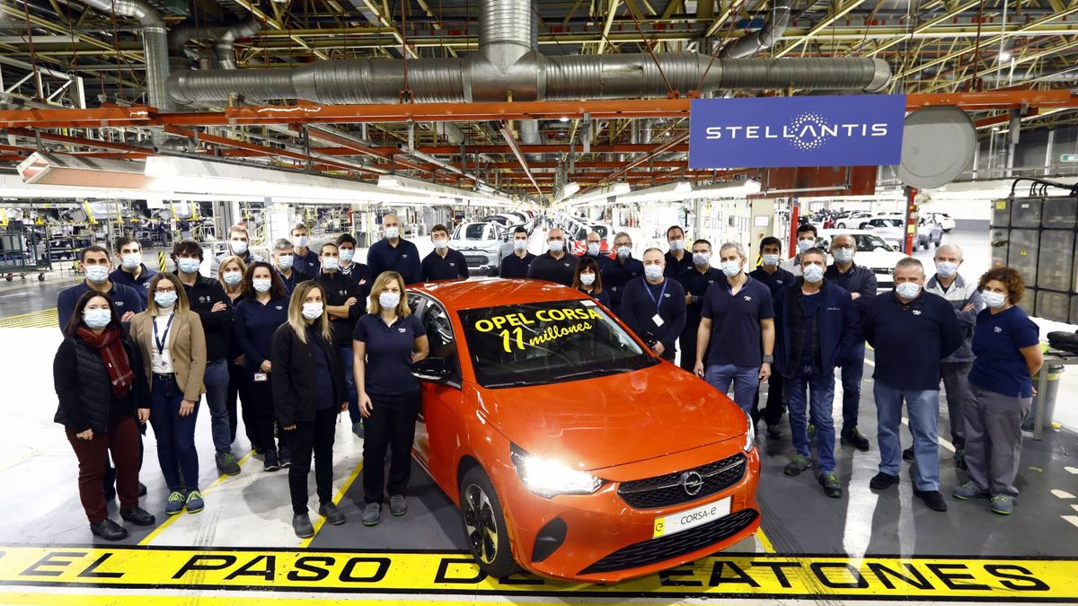 Desde Zaragoza con amor: Figueruelas produce la unidad 11 millones del Opel Corsa
