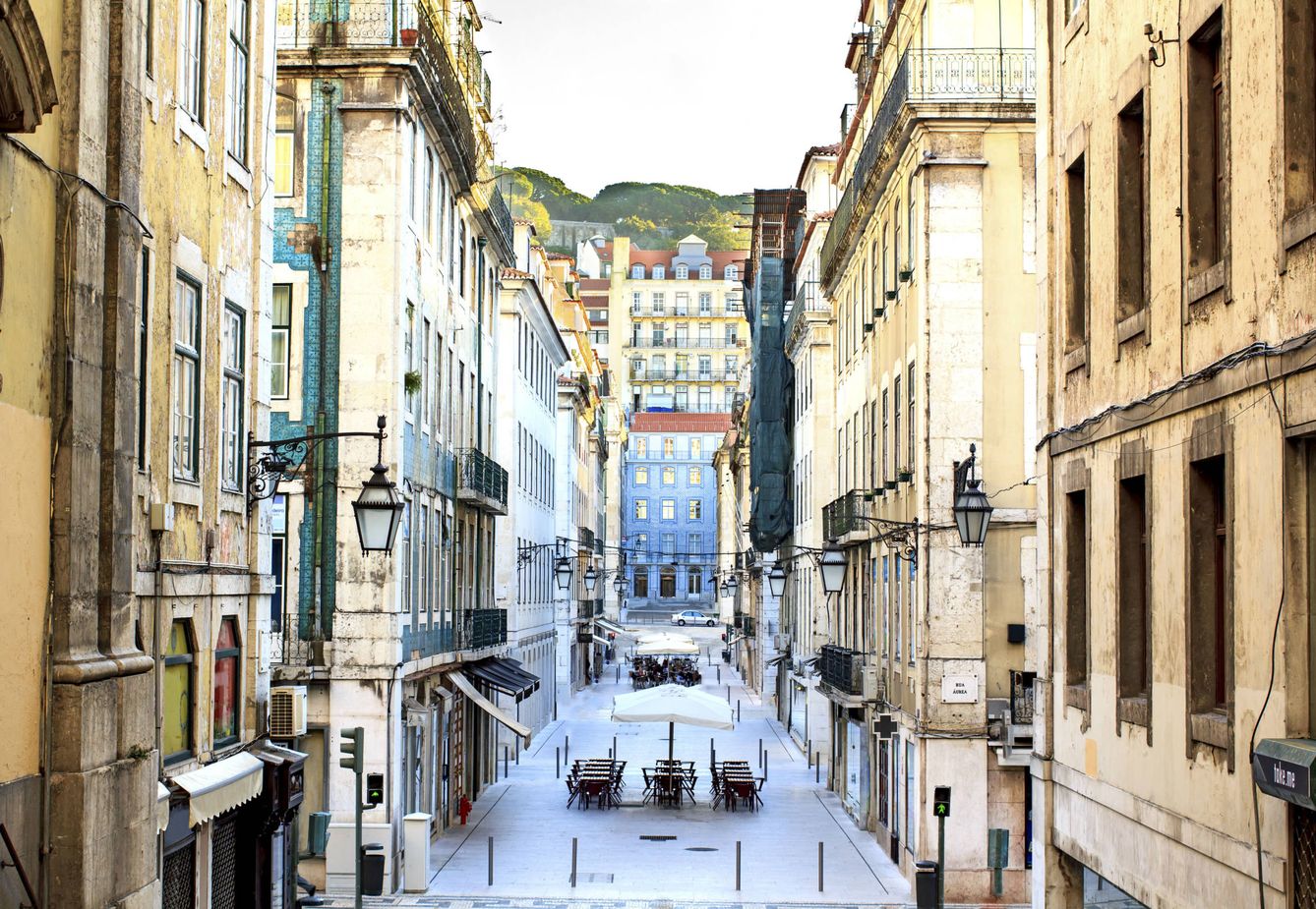 Uno de los rincones de la Baixa Lisboa. (iStock)