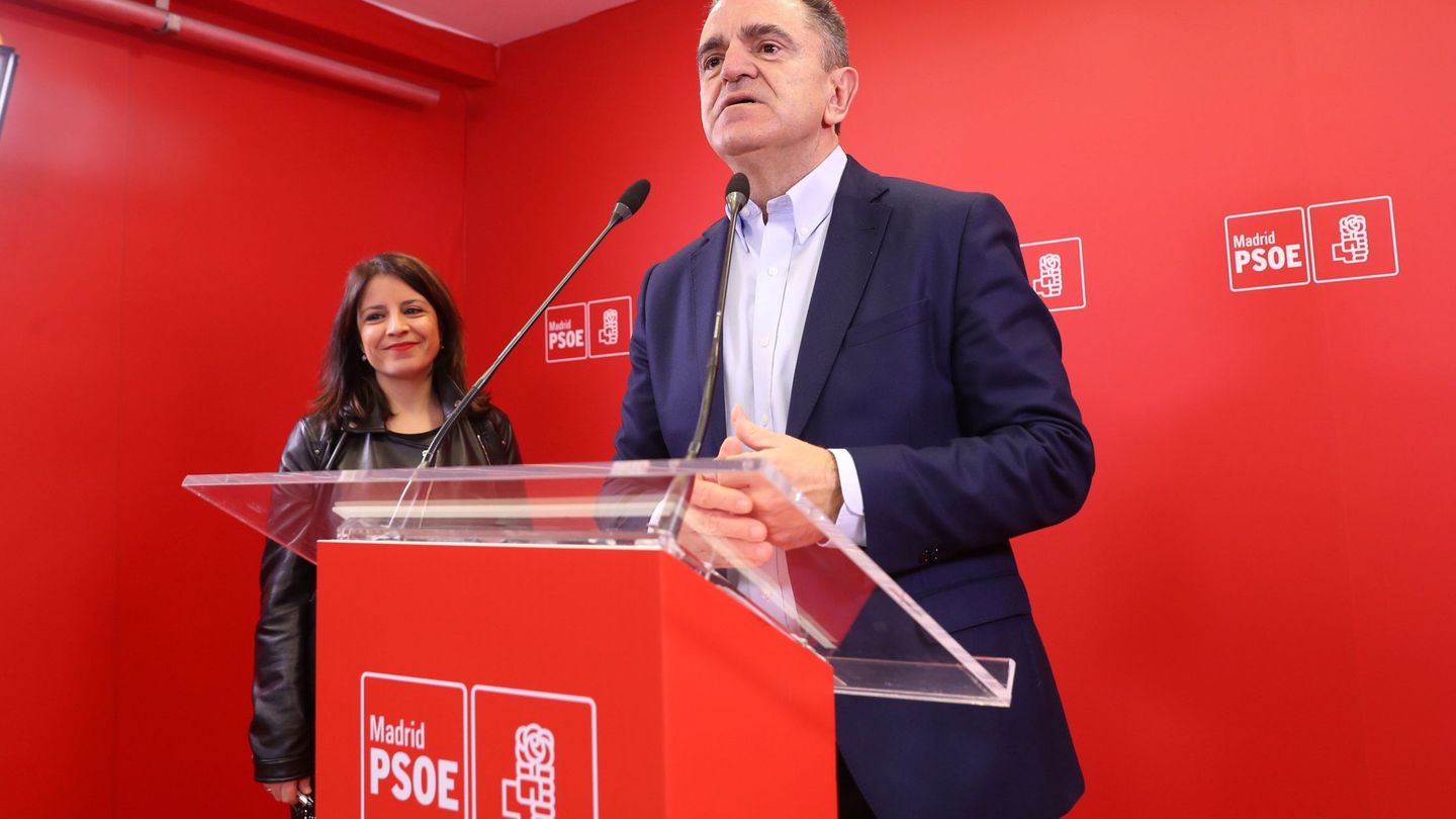 El secretario general de los socialistas madrileños, José Manuel Franco. (EFE)