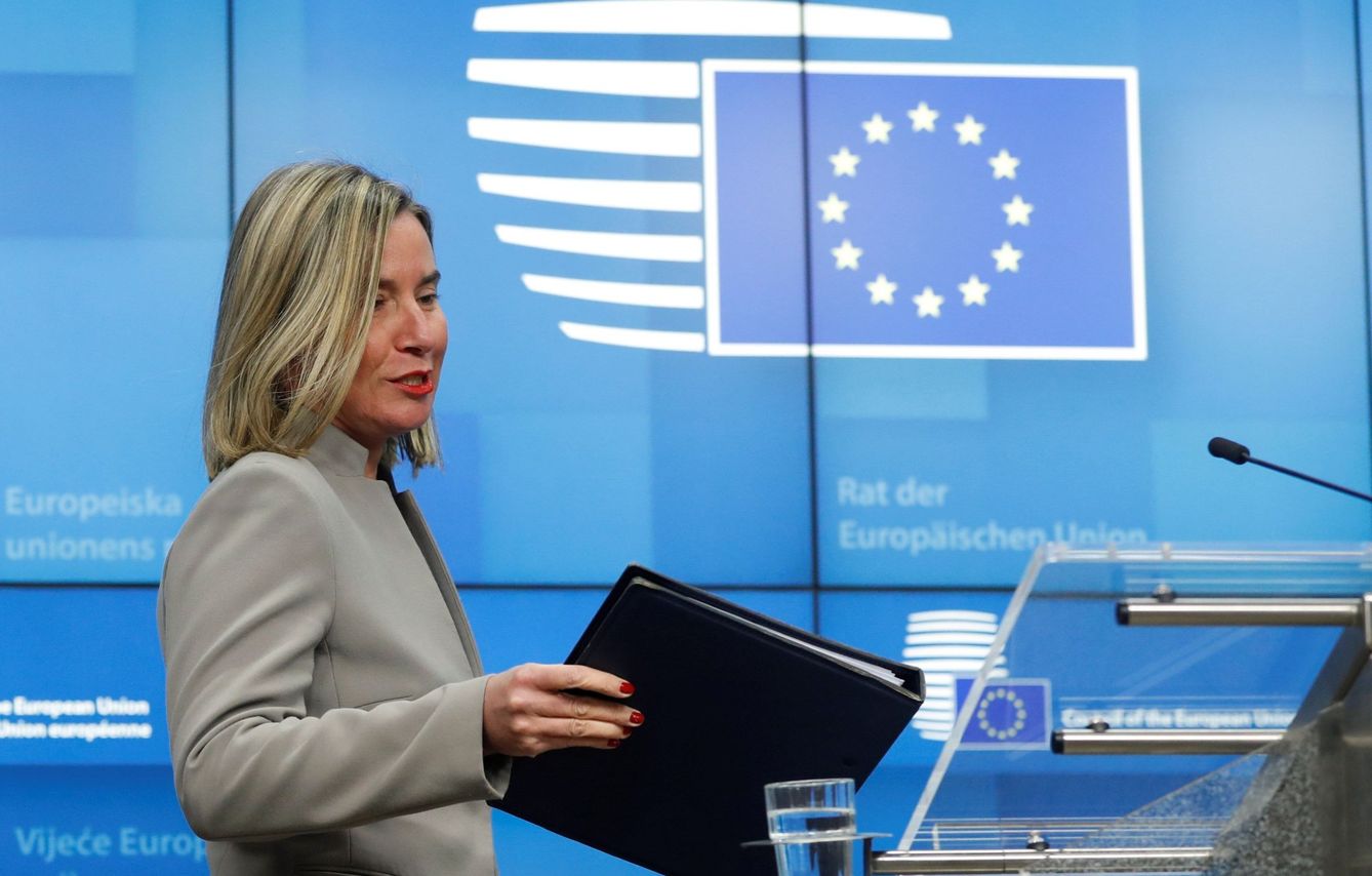 La jefa de la diplomacia europea, Federica Mogherini. (EFE)