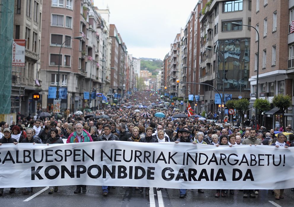 Foto: Manifestación contra la 'doctrina Parot' en Bilbao (REUTERS)