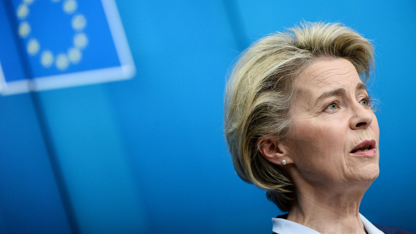 Ursula Von der Leyen, presidenta de la Comisión Europea. (Reuters)