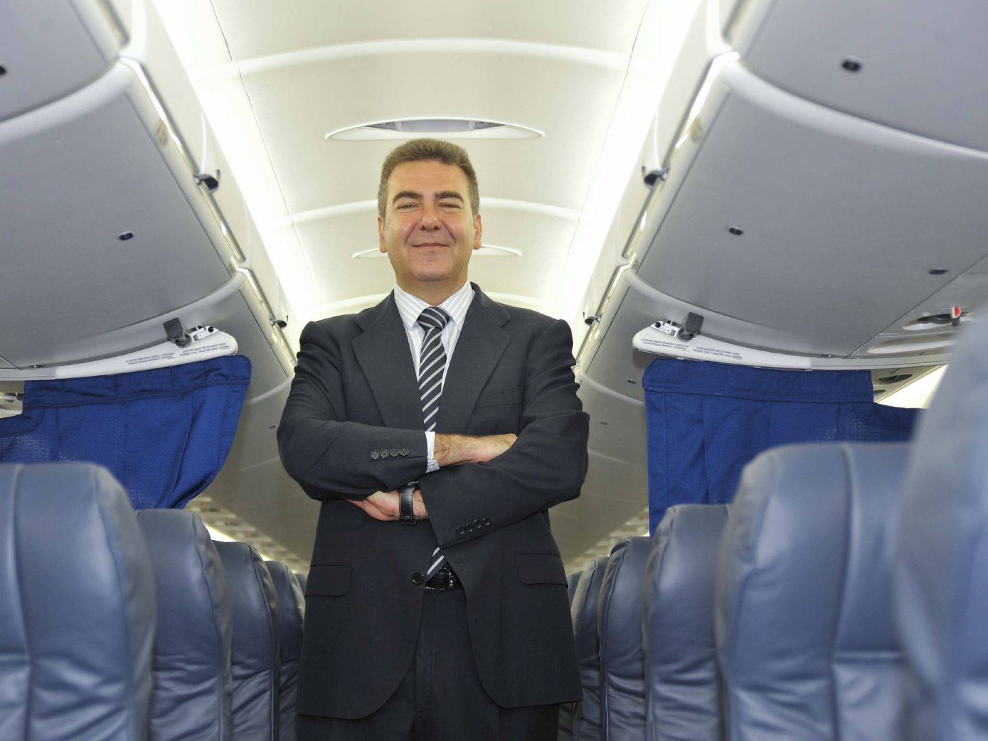 El presidente y máximo accionista de Air Nostrum, Carlos Bertomeu. (Efe)