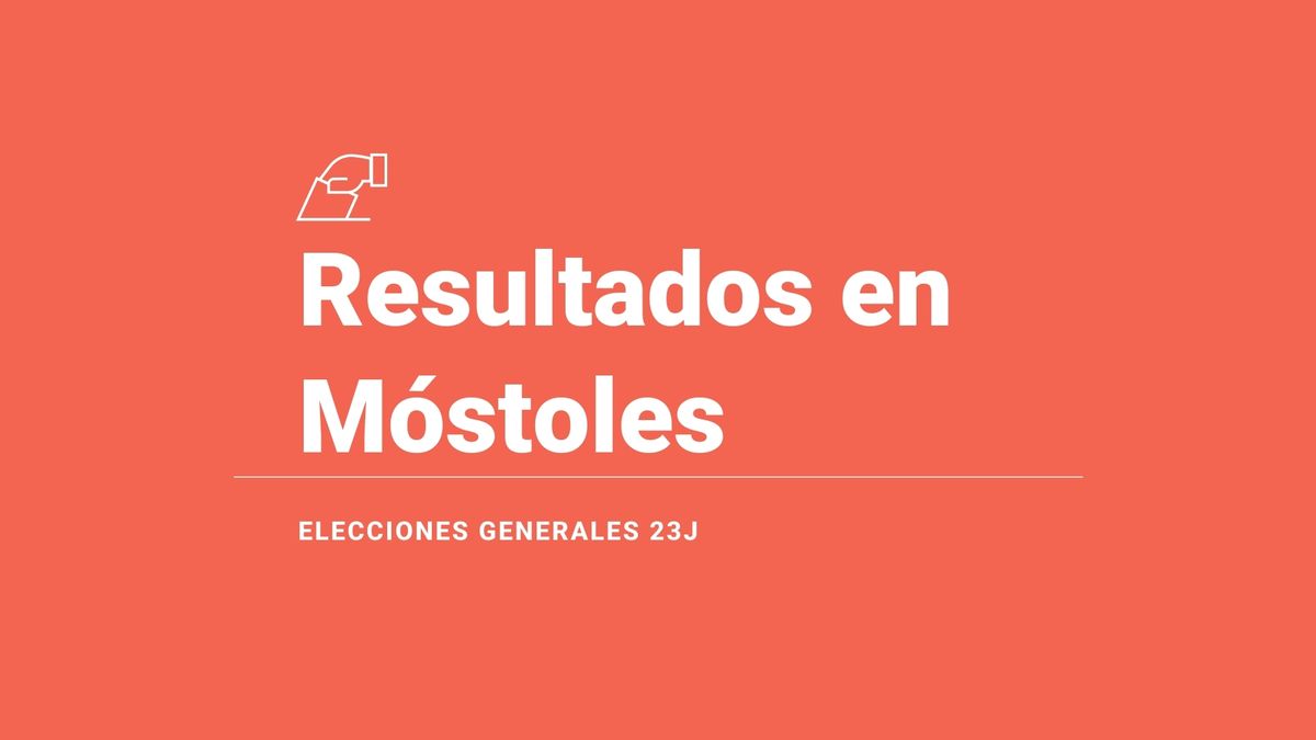Resultados y ganador en Móstoles durante las elecciones del 23 de julio: escrutinio, votos y escaños, en directo