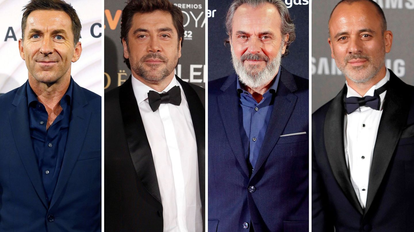 Antonio de la Torre, Javier Bardem, José Coronado y Javier Gutiérrez, nominados a mejor actor principal. (EFE) 