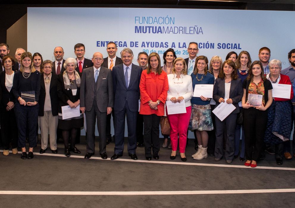 Foto: Acto de entrega de las nuevas Ayudas Sociales de la Fundación Mutua Madrileña.