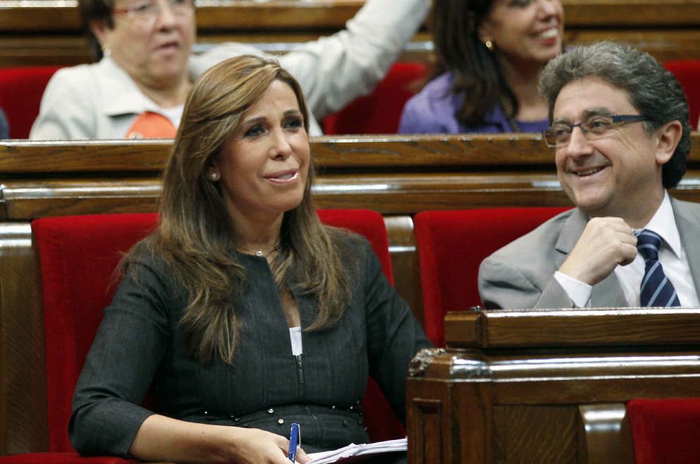 La presidenta del PPC, Alicia Sánchez Camacho (EFE)