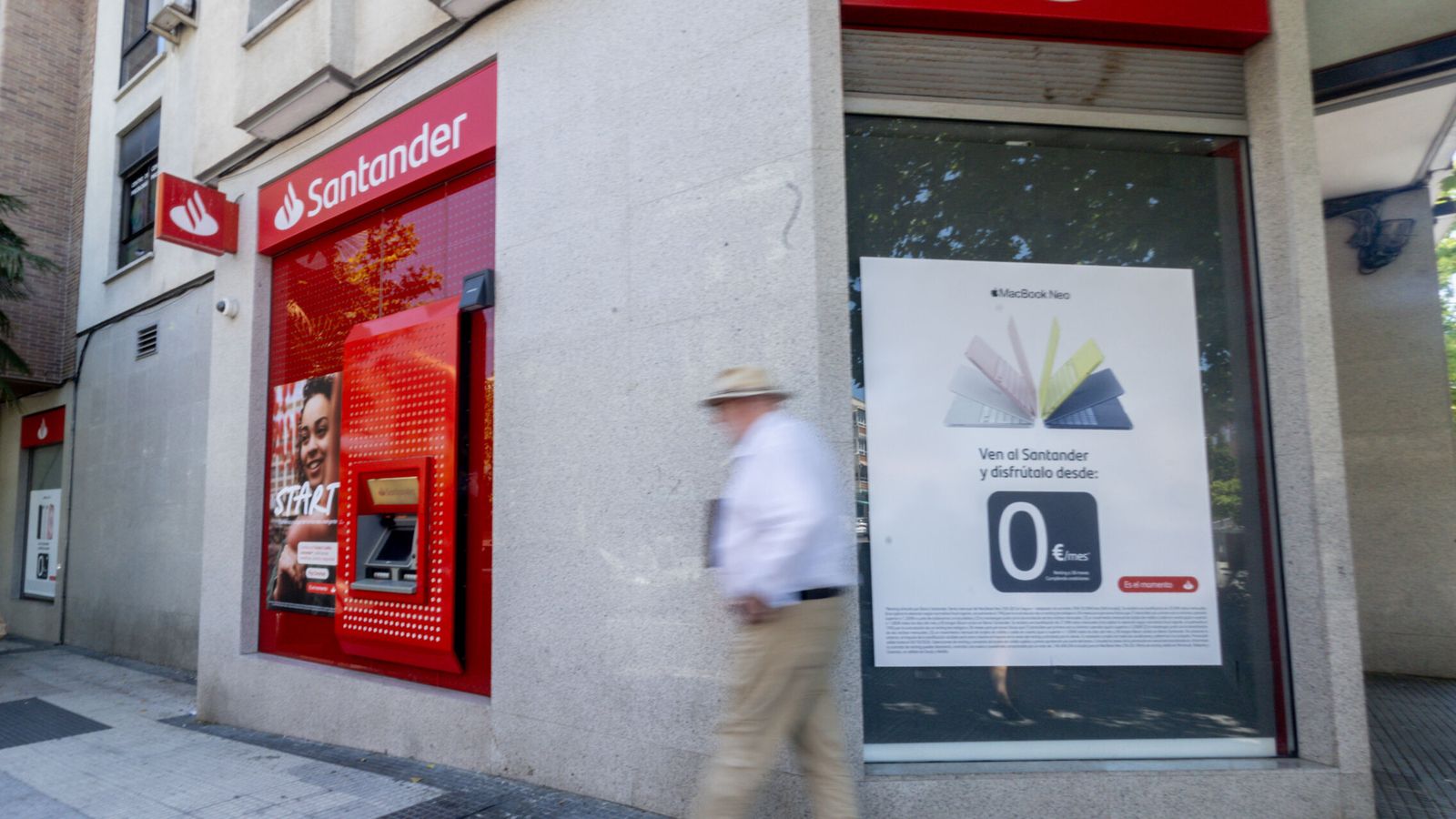 Santander allana el camino para acuerdo de prejubilación con hasta el 95% de la pensión