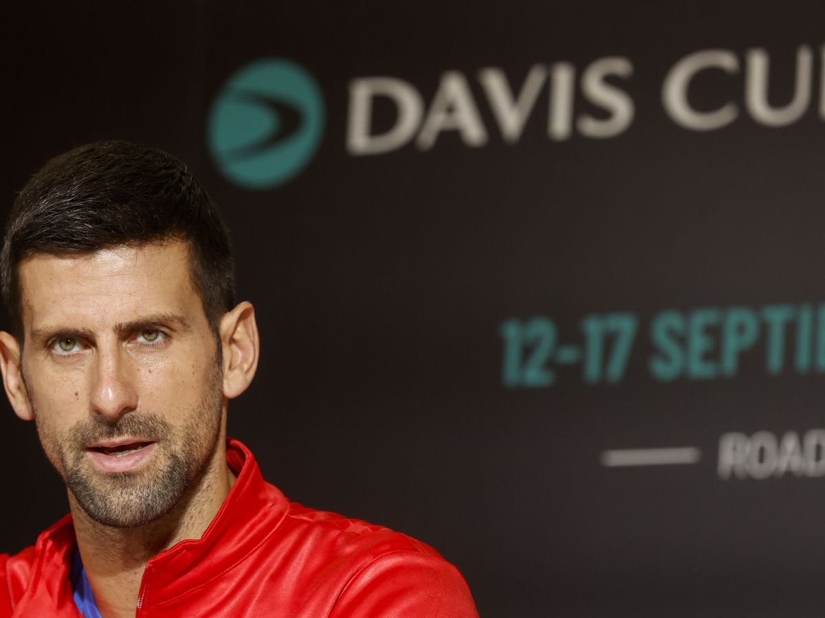 Foto: Djokovic atendió a la prensa en Valencia. (EFE/Kai Forsterling)