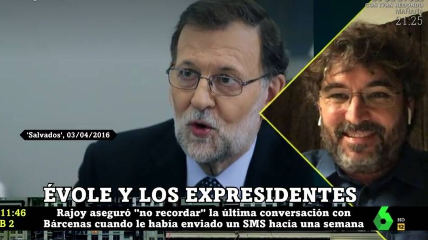 Évole hablando sobre Rajoy. (La Sexta).