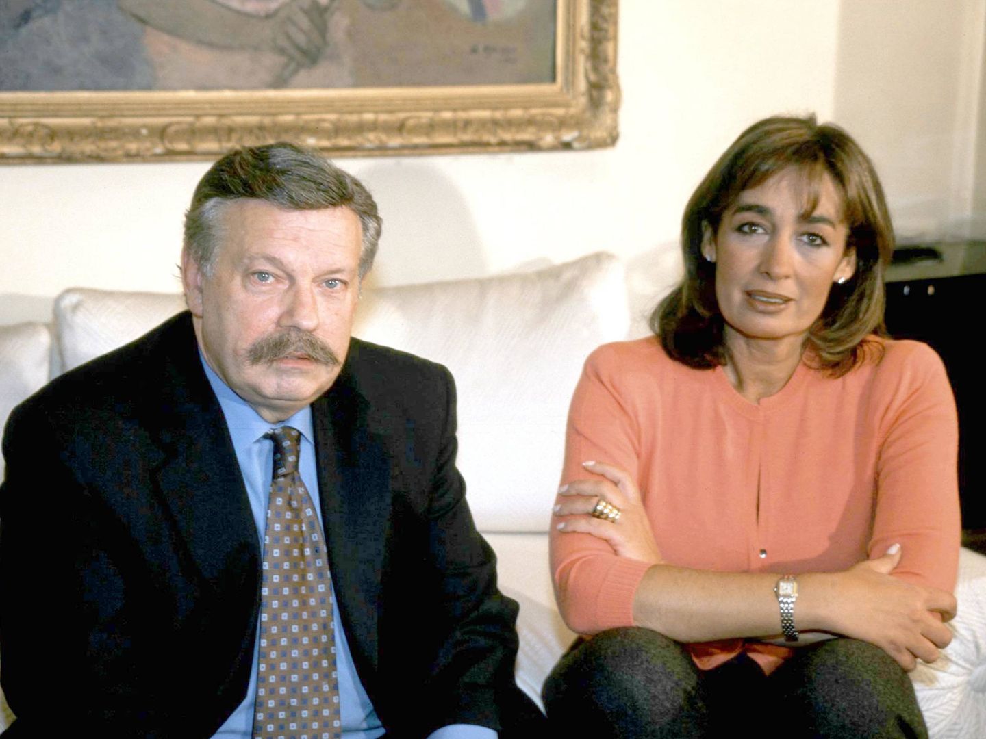José María Íñigo y su esposa Pilar. (Gtres)