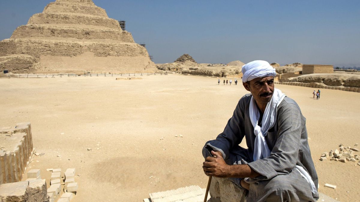 Egipto reabre la pirámide escalonada de Zoser tras 14 años de rehabilitación