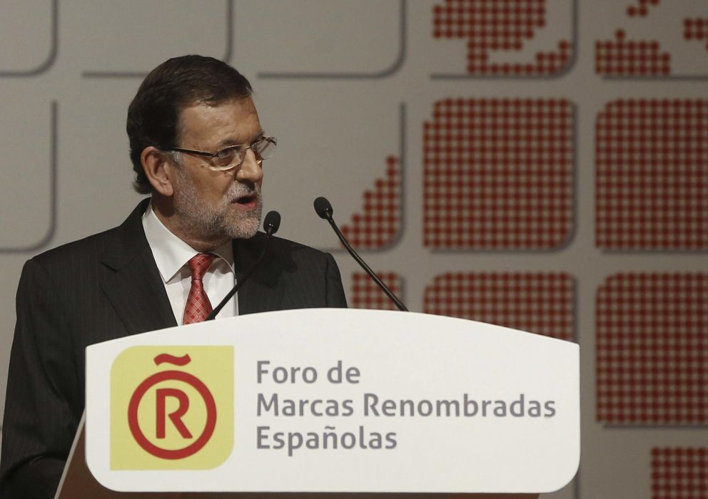 Foto: Rajoy en la clausura del foro (Efe)