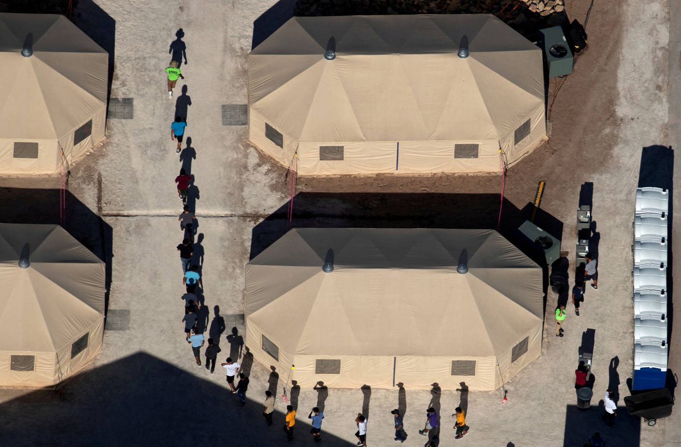 Centros de detención de migrantes en EEUU. (Reuters)
