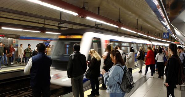 Foto: Imagen de archivo del metro de Madrid. (EFE)