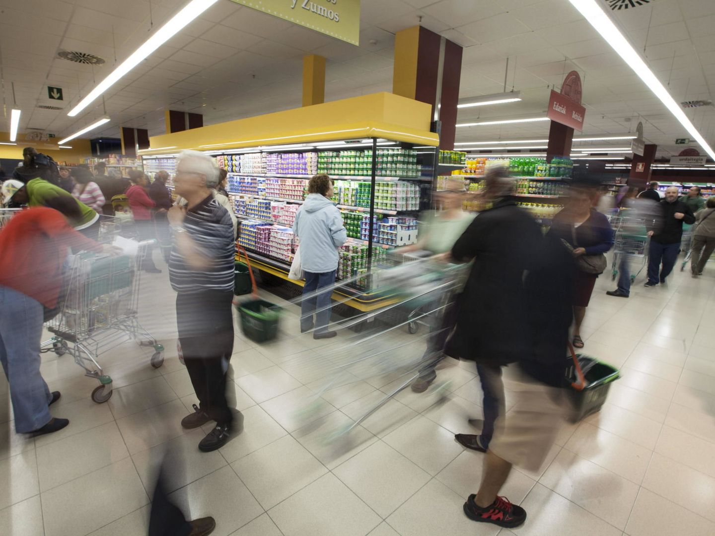 Un supermercado de Mercadona en Vitoria. (EFE)