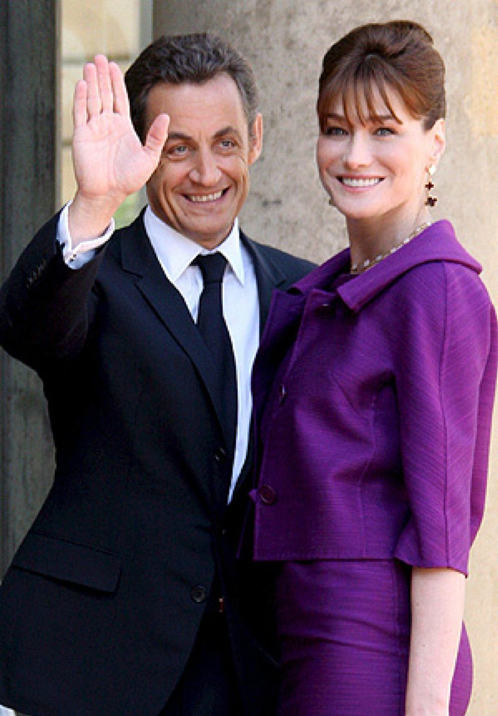 Foto: Sarkozy y Bruni, la pareja del año
