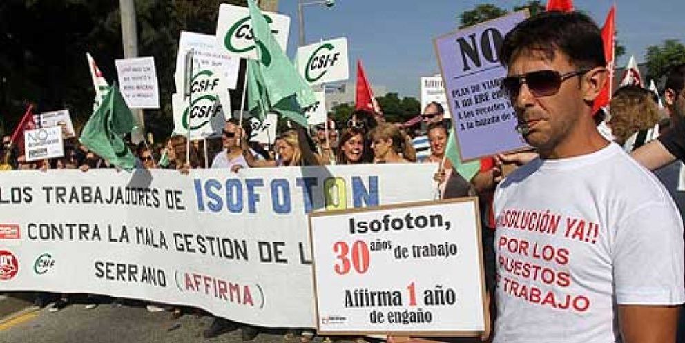 Foto: Isofotón pierde 200 empleos y 50 millones en Málaga por la parálisis de la Junta