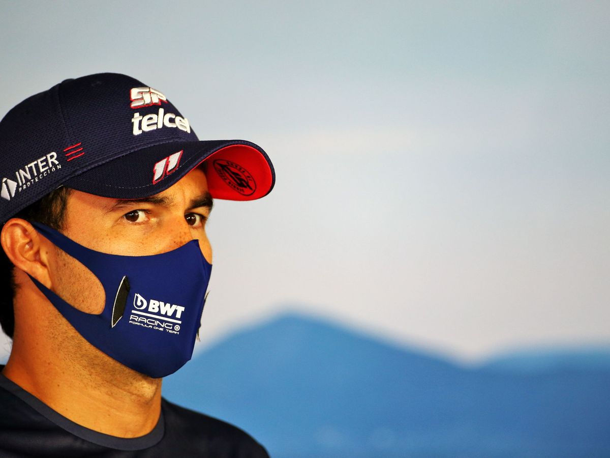 Foto: Sergio Pérez es el primer piloto en dar positivo por coronavirus en la F1. (EFE)