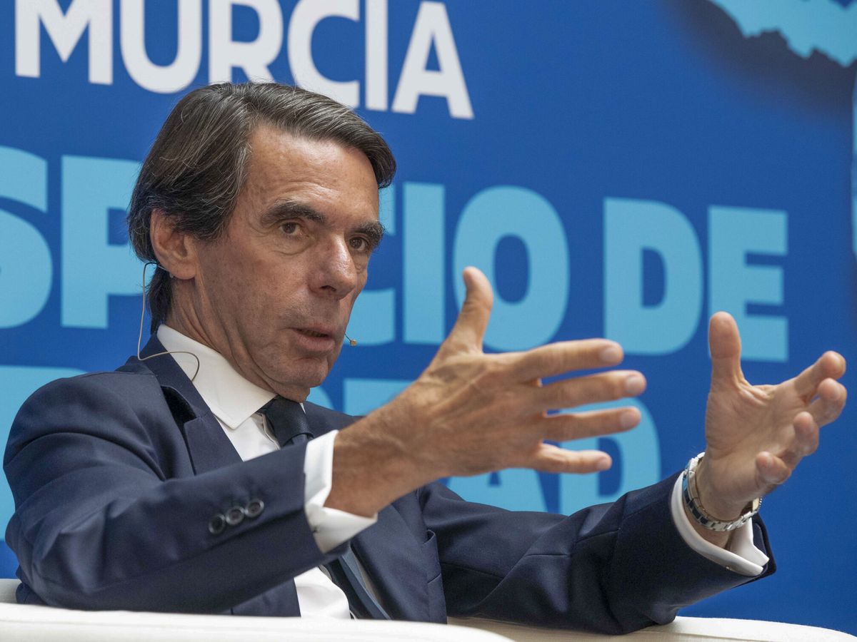 Foto: El expresidente del Gobierno José María Aznar. (EFE/Marcial Guillén)