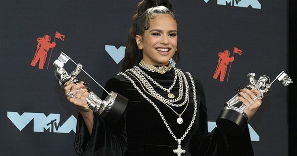 Foto: "Con Altura" la canción de Rosalía junto a J Balvin ganó Mejor Vídeo Latino y Mejor Coreografía en los MTV Video Music Award. (Getty)