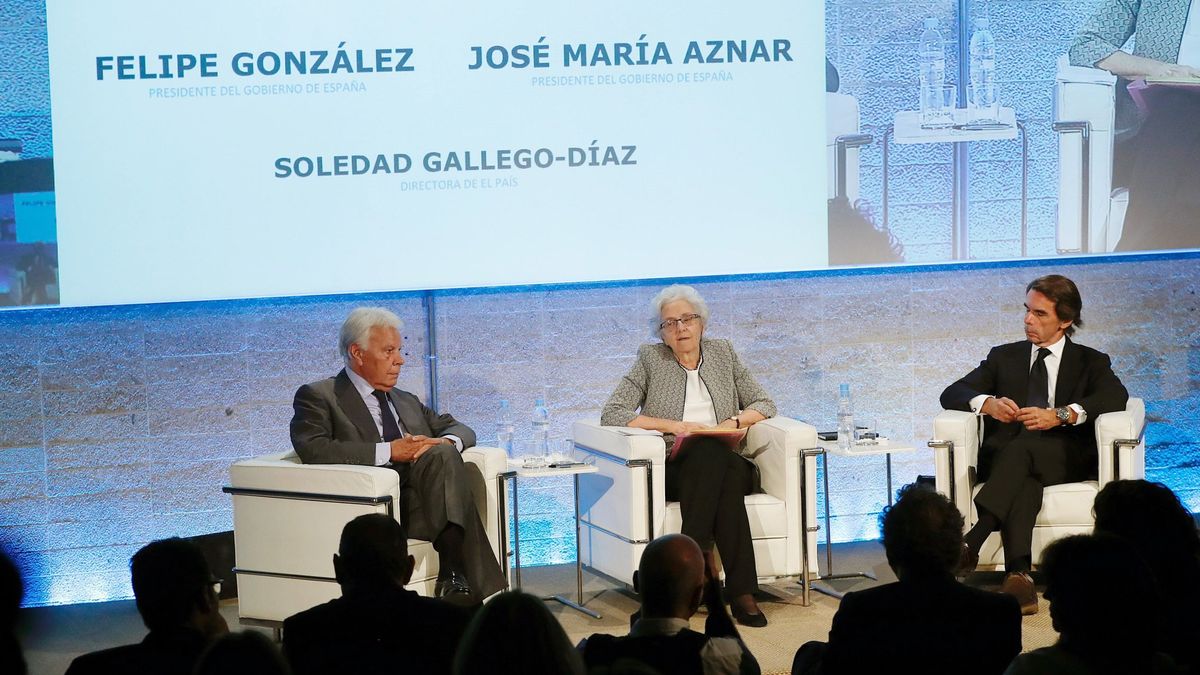 Cara a cara González vs. Aznar: donde hubo fuego, ya no hay ni brasas
