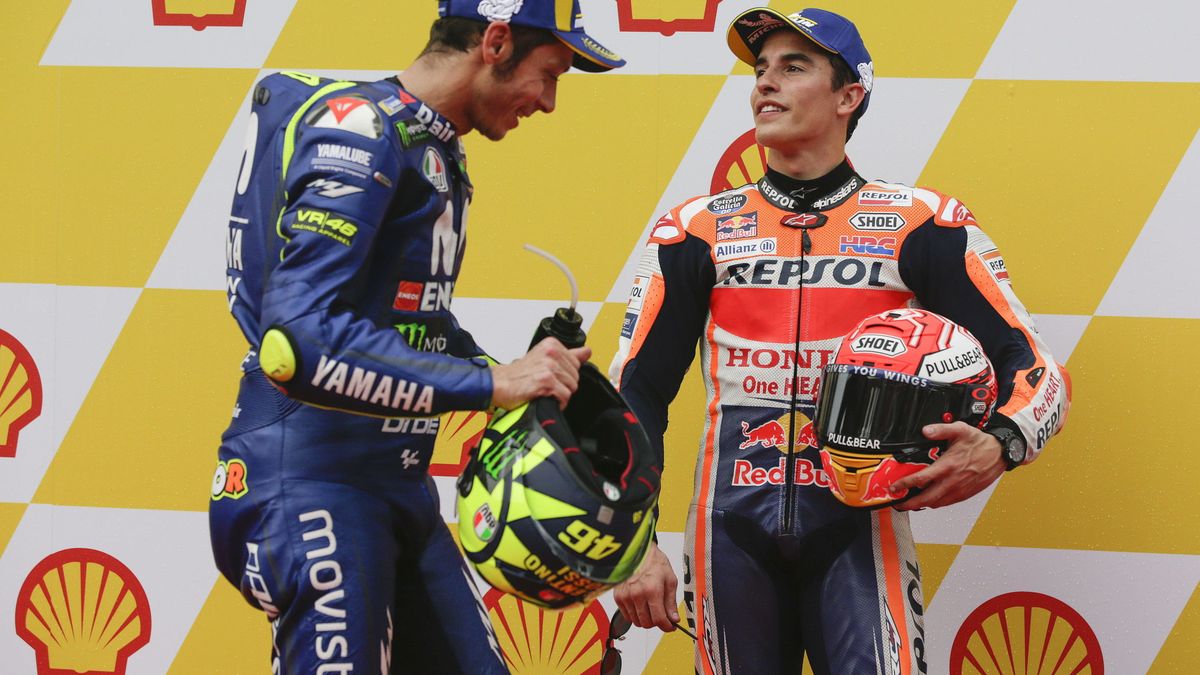 El cambio de opinión de Rossi con Márquez: ya no es un piloto peligroso, sino valiente