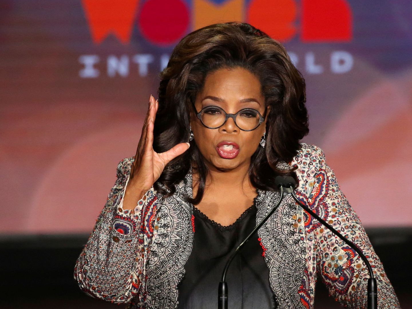 Oprah Winfrey, una de las grandes defensoras de Meghan. (Reuters)