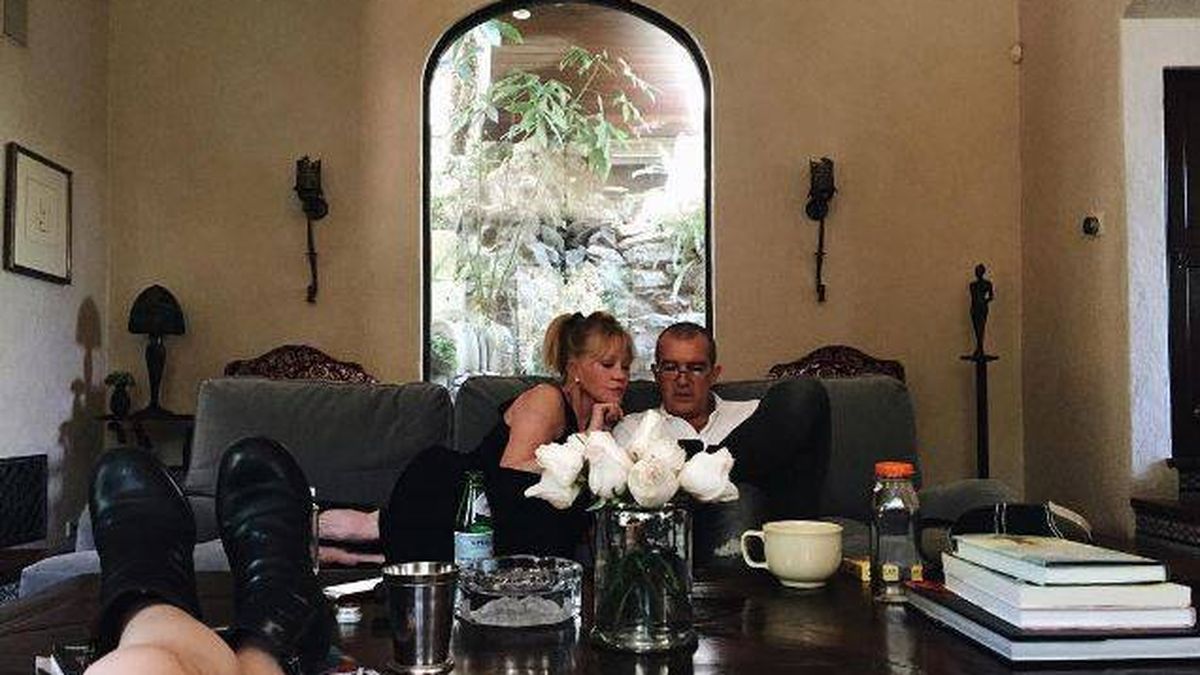 La tierna imagen de Melanie Griffith y Antonio Banderas juntos tras su divorcio