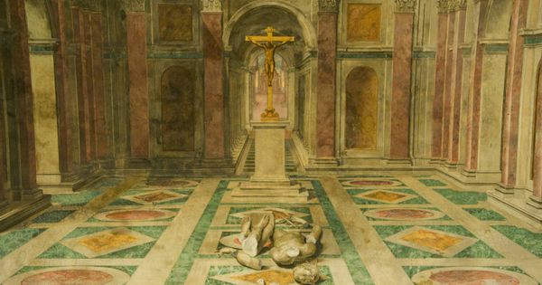 Foto: Tommaso Laureti - 'El triunfo del cristianismo' (1585)