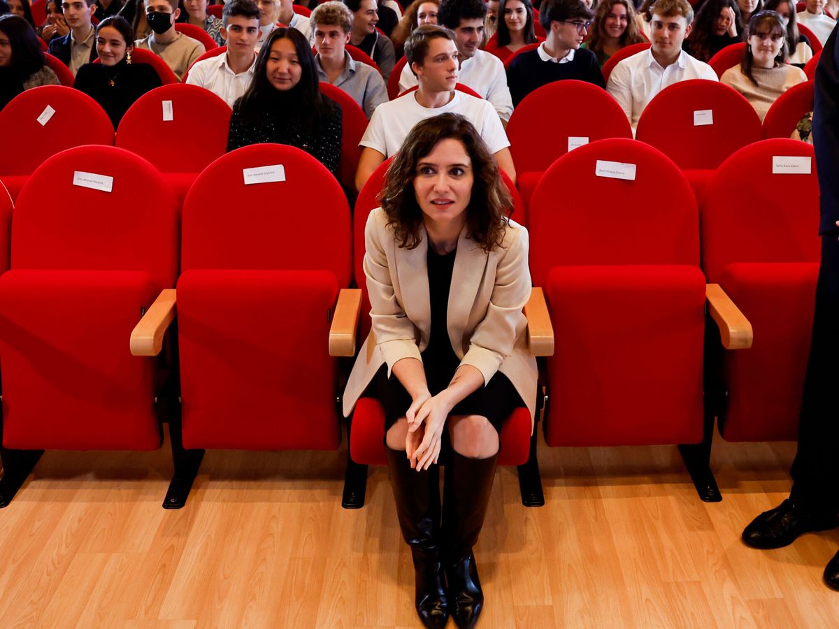 Foto: La presidenta de la Comunidad de Madrid, Isabel Díaz Ayuso (EFE/Chema Moya)