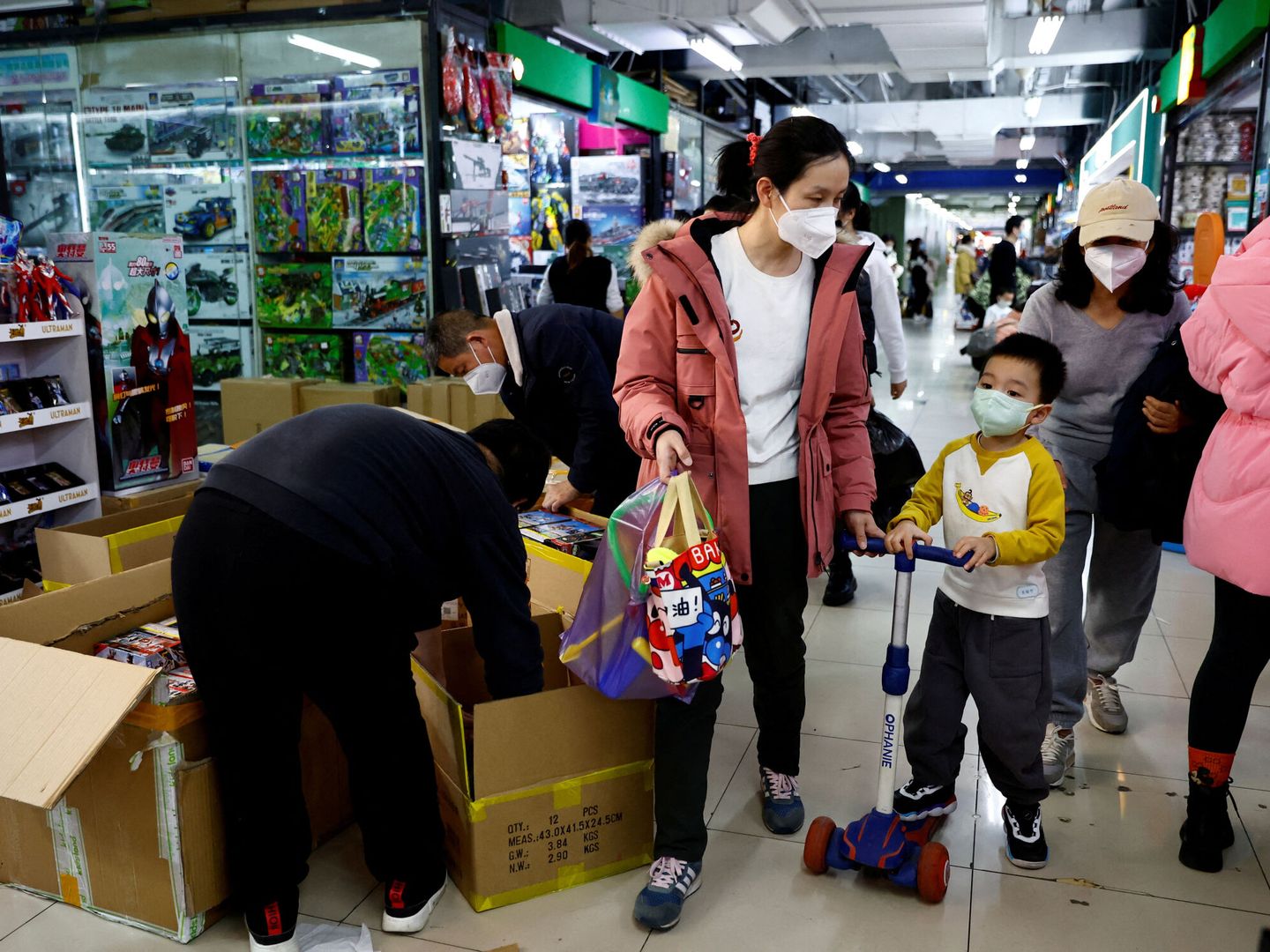 China ha reabierto su economía tras acabar con la política de covid cero. (Reuters/Wang)